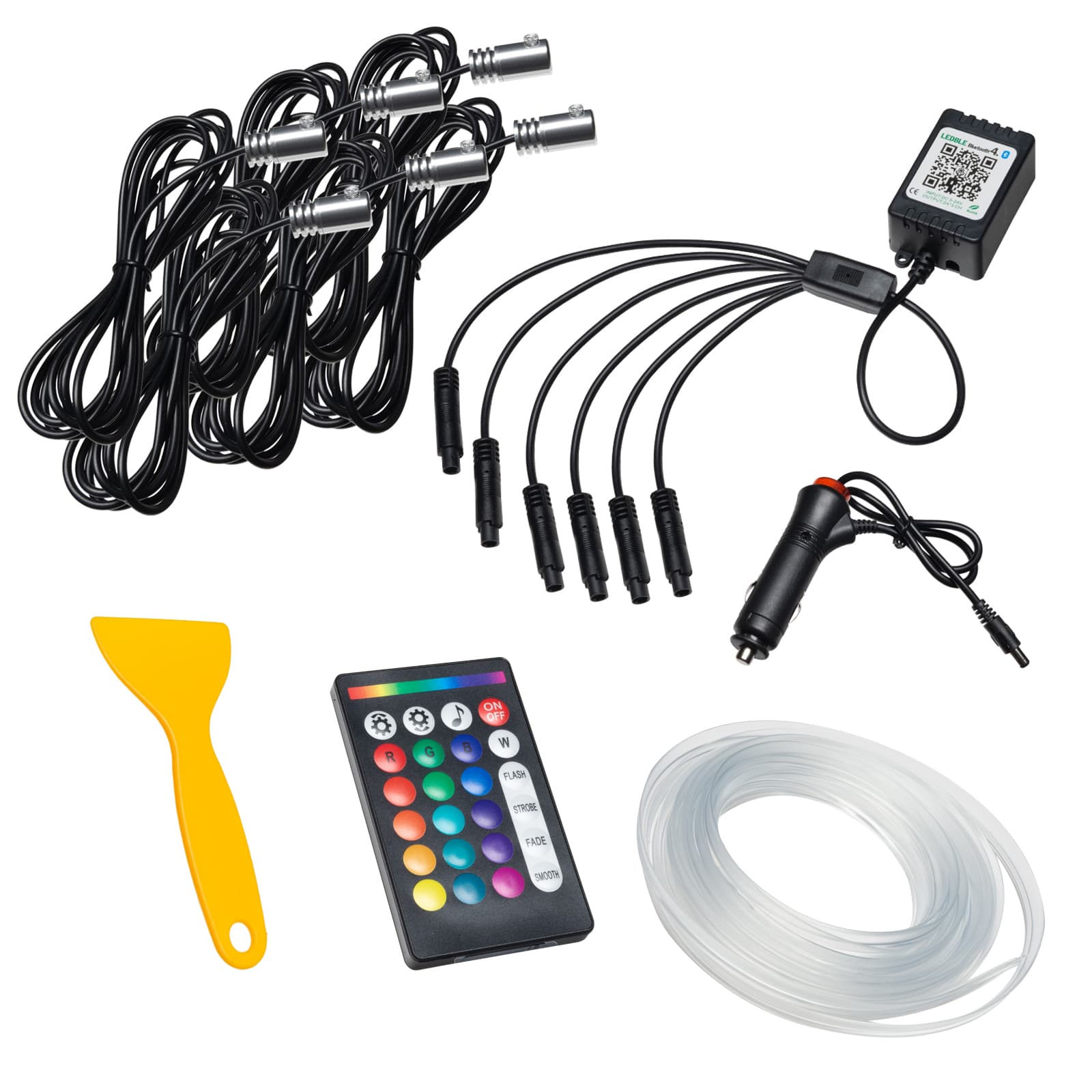 Oracle Lighting Fiber Optic LED Interior Kit - Colorshift 6pcs product image