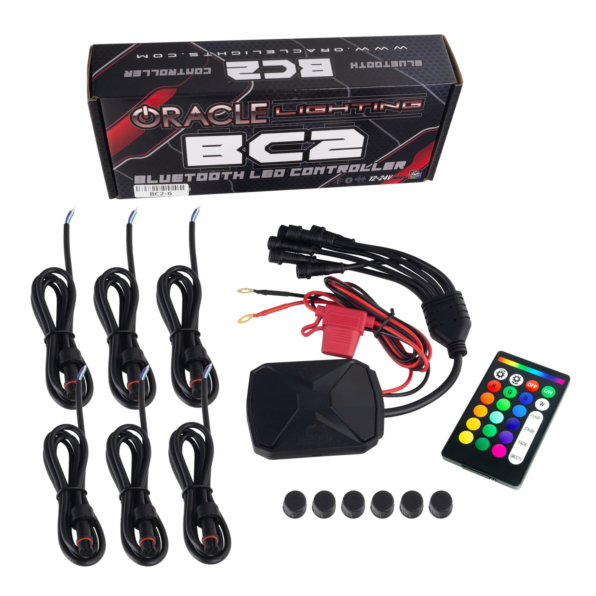2016-2018 Toyota Tacoma LED Headlight Halo Kit - ColorSHIFT® - w/BC2 Controller product image