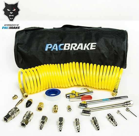 Direct Mount 4 inch PRXB High Performance Exhaust Brake Kit WMax Flow Design For Dodge RAM 98.5-02 Cummins 5.9L ISB 24 Valve Engine W3 inch Stock Exhaust WHXHY35 Turbo W47RE Automatic Transmission Pacbrake product image