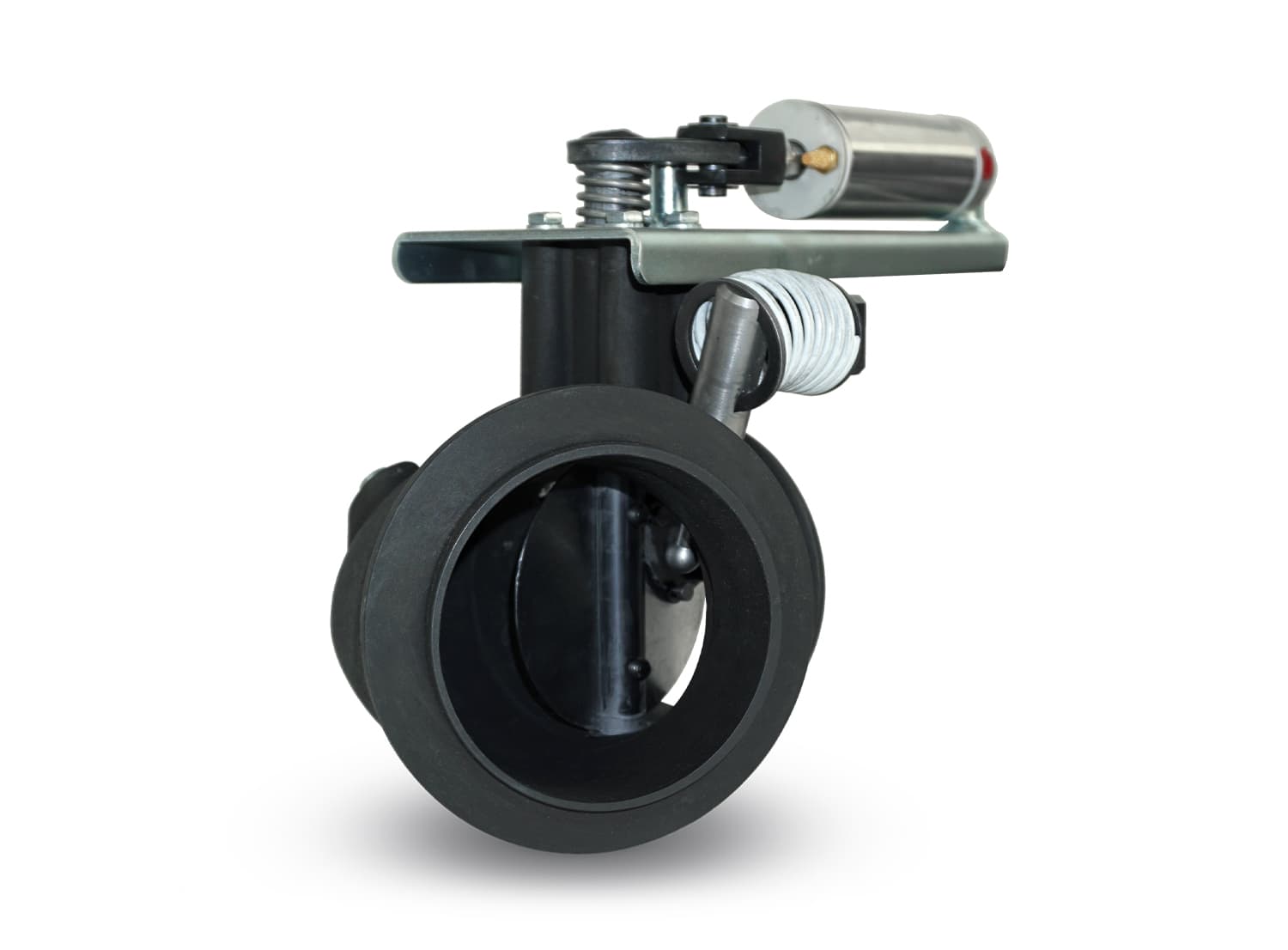 Direct Mount 4 Inch Prxb High Performance Exhaust Brake Only For Dodge RAM 03-04 Cummins 5.9l Isb 24 Valve Wstandard And 47re 48re Automatic Transmission Upgrade Replaces Fixed Orifice Exhaust Brake Pacbrake product image