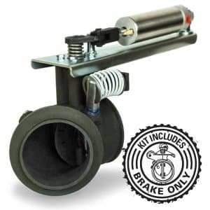 Pacbrake Direct Mount 4 inch PRXB High Performance Exhaust Brake Kit For 03-04.5 Dodge RAM Cummins with Existing Onboard Air Pacbrake