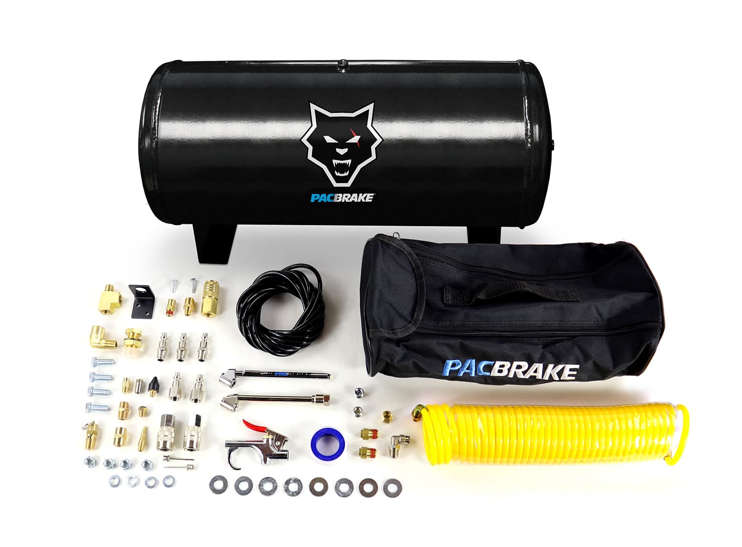 5 Gallon Carbon Steel Premium Air Tank Kit Consists Of An Air Tank And Required Hardware Pacbrake product image