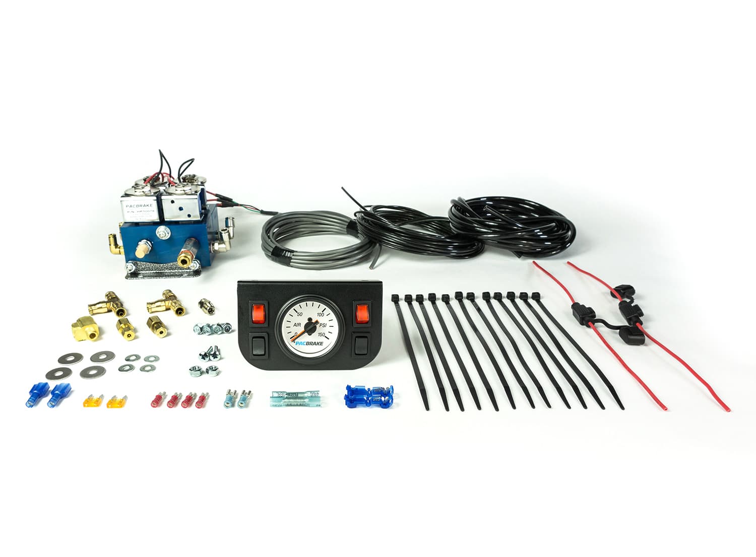 HP10062 Basic Independent Electrical In Cab Control Kit W/Mechanical Gauge Pacbrake product image