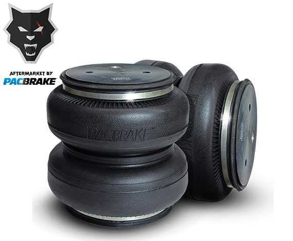 Pacbrake HP10068 ALPHA HD Large Double Convoluted Replacement Air Spring Pacbrake