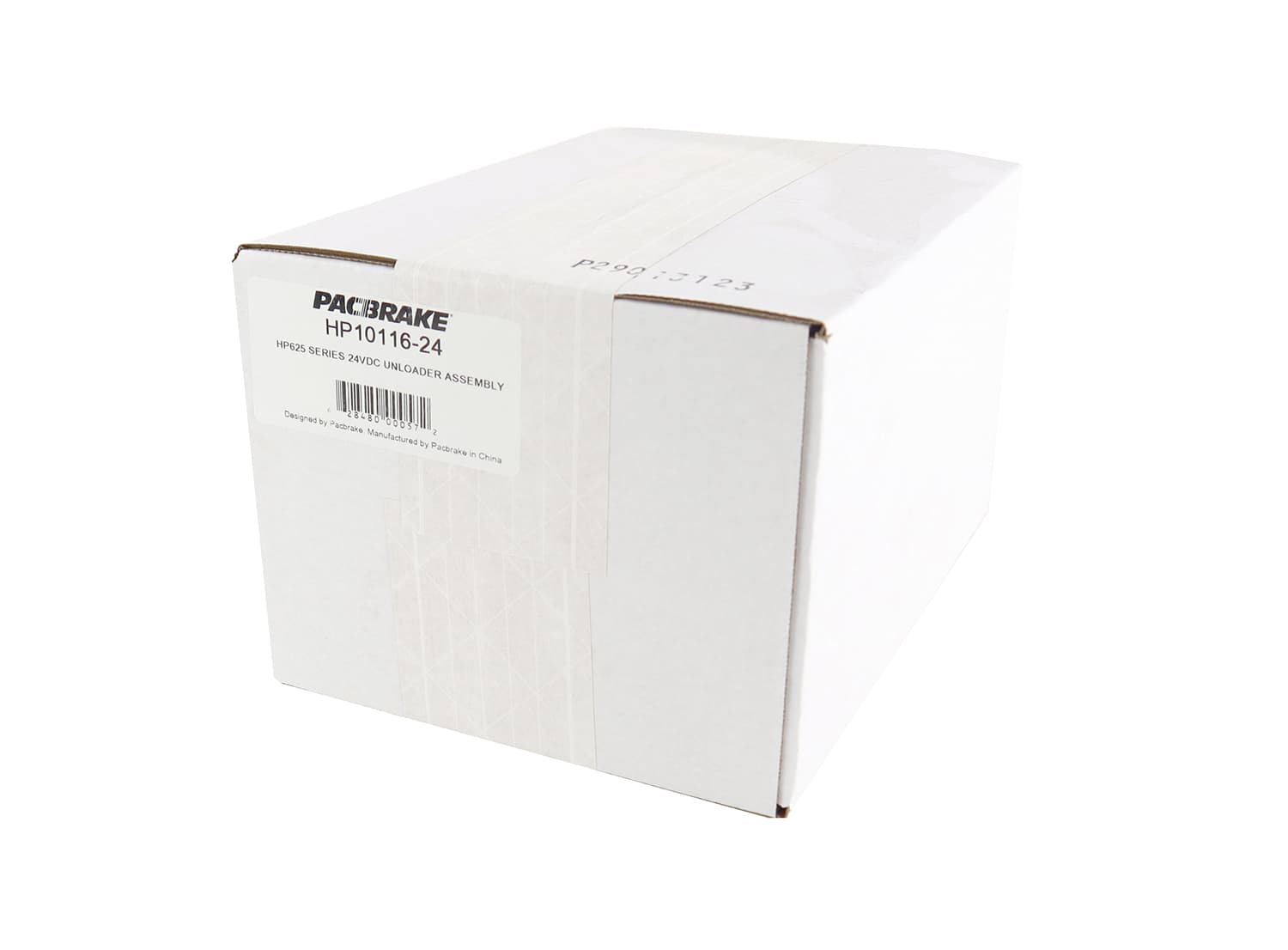 Pacbrake HP10116-24 Unloader Assembly (Required) for 24V HP625 Compressors using an Air Tanks