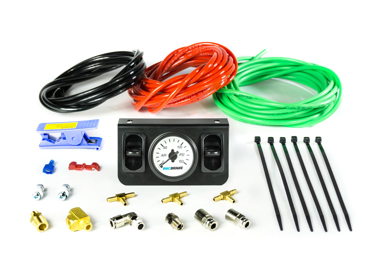 Paddle Valve In Cab Control Kit Dash Switches For Independent Activation Pacbrake product image