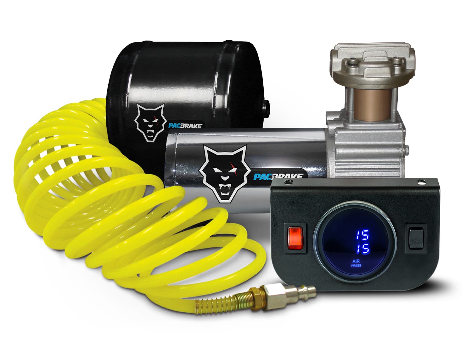 Pacbrake HP10274 Electrical In-Cab Control Kit with Digital Gauge