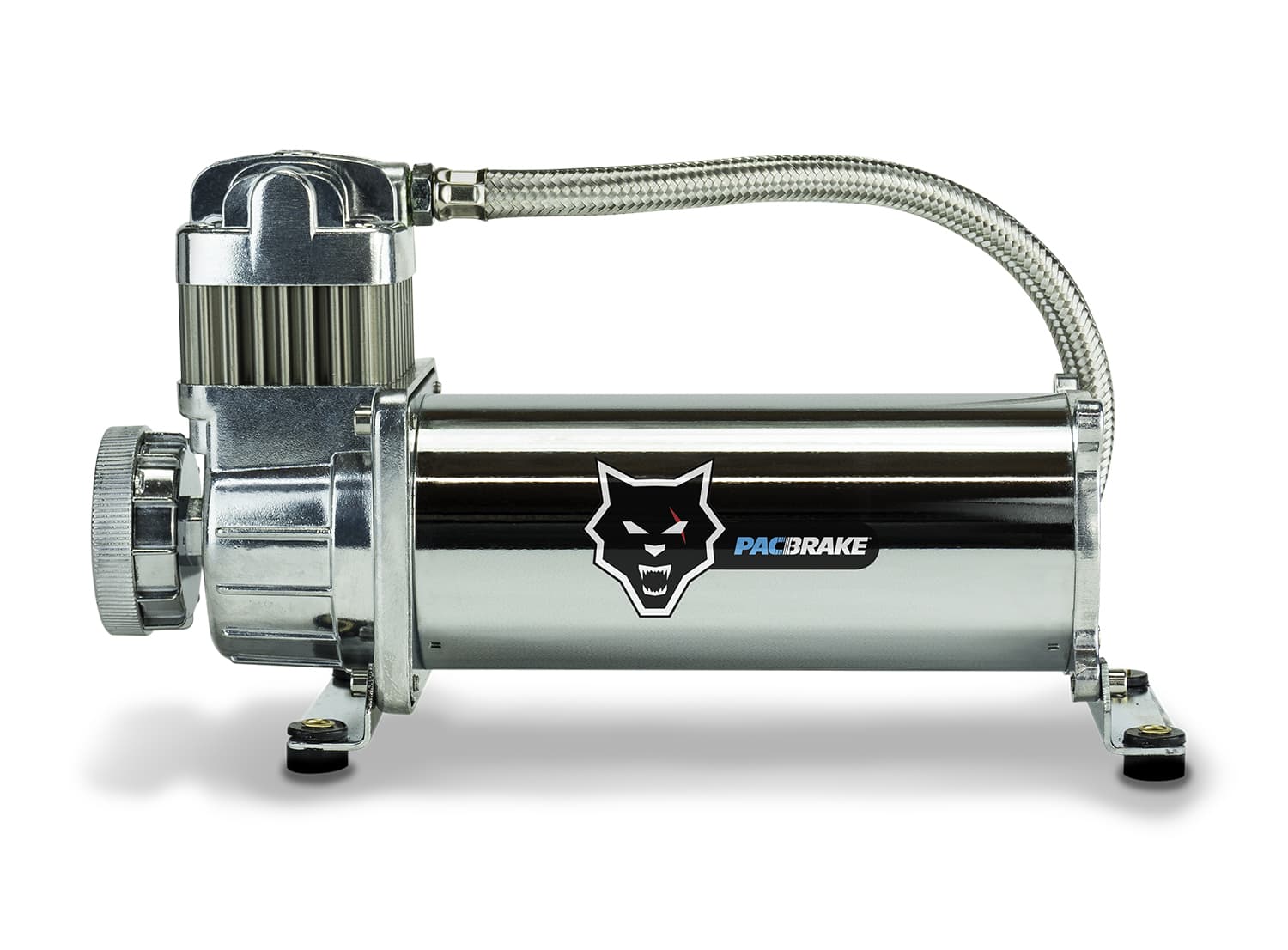 Pacbrake HP10300 (Basic) 12VDC HP425 Series Basic Air Compressor Kit - Chrome (Replacement Kit)