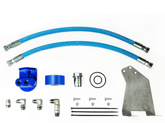 Pacbrake HP10593 Remote Oil Filter for 2010-18 RAM 2500/3500 w/ 6.7L Cummins