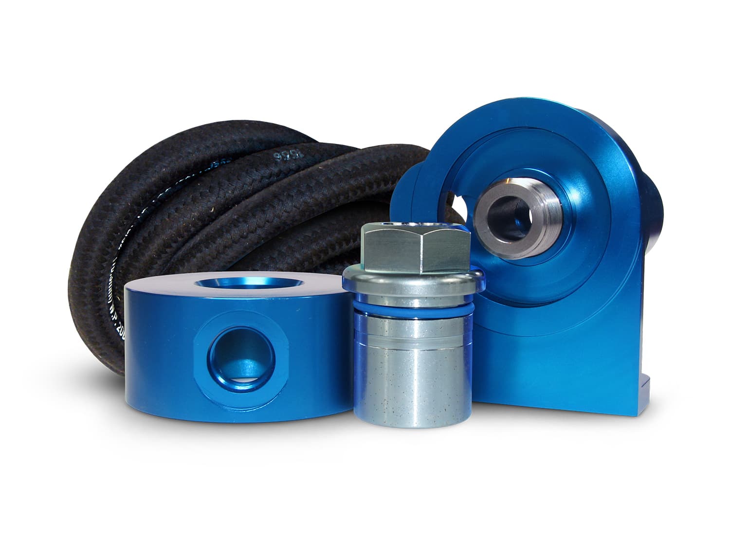 Pacbrake HP10591 Oil Filter Relocation Kit for 1994-2002 RAM 2500/3500 5.9L Cummins