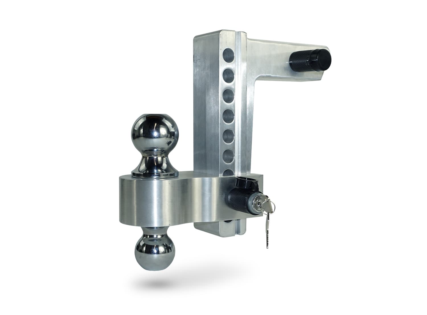 Pacbrake HP10598-1 Pacbrake Ball Mount - 2 shank 8 Drop Chrome