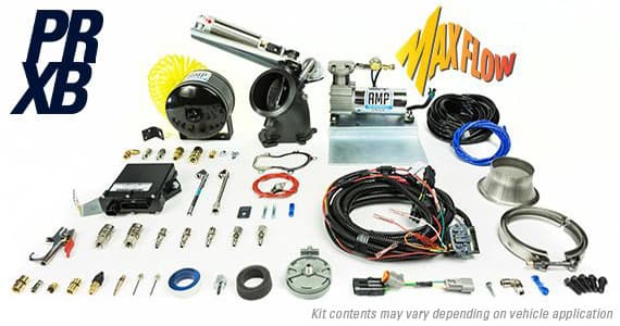 Direct Mount 4 inch PRXB High Performance Exhaust Brake Kit WMax Flow Design For Dodge RAM 98.5-02 Cummins 5.9L ISB 24 Valve Engine W3 inch Stock Exhaust WHXHY35 Turbo W47RE Automatic Transmission Pacbrake product image