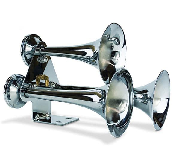 Premium Triple Train Horn Kit WAir Horn Kit HP10254 and Onboard Air Kit HP10163 Pacbrake product image