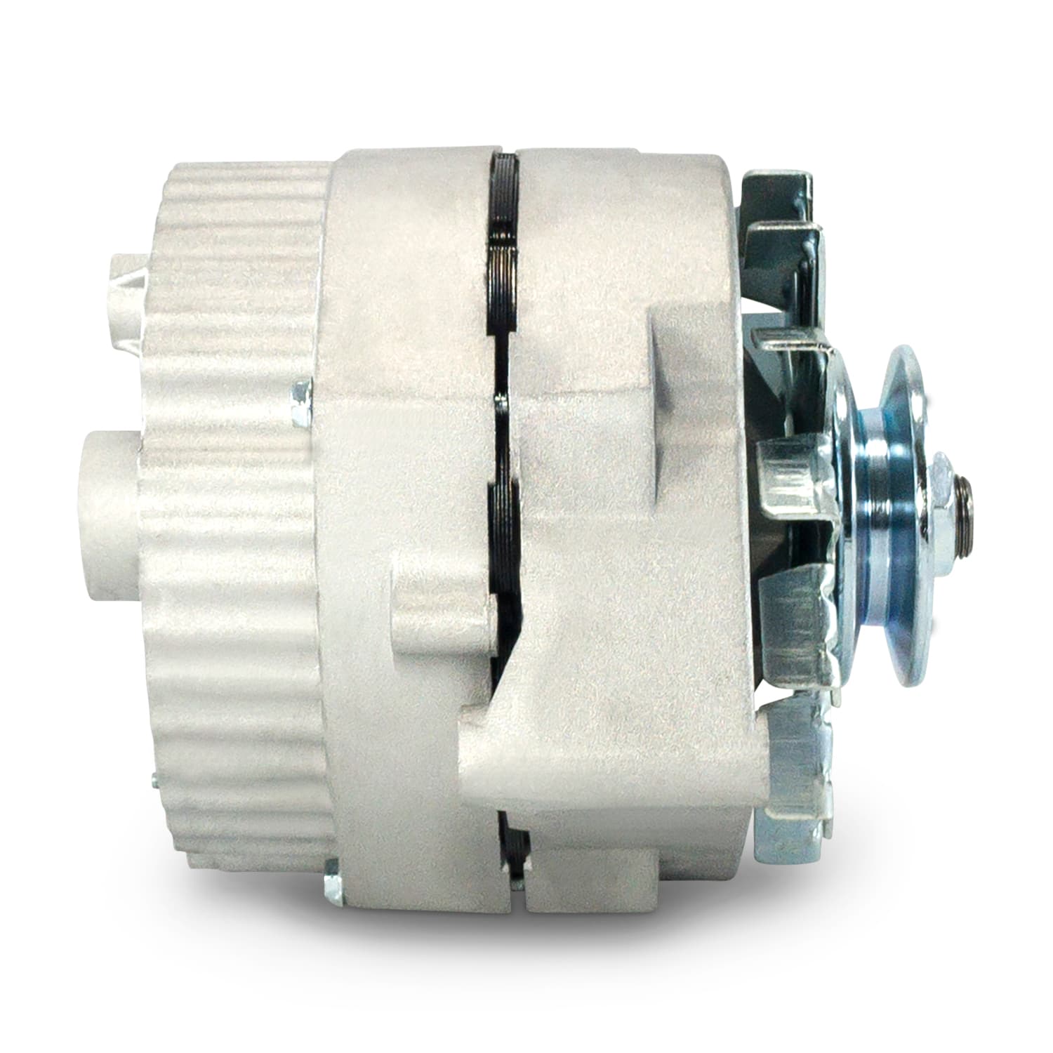 Alternator GM 73-86 w/ Internal Reg Machined Pulley Natural Finish Proform product image