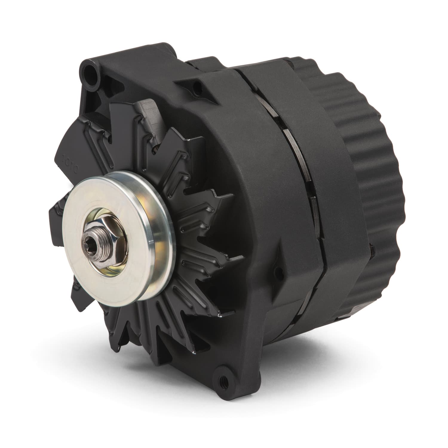 Alternator 100 AMP GM 1-Wire Style V-Belt Pulley Black Crinkle Proform product image