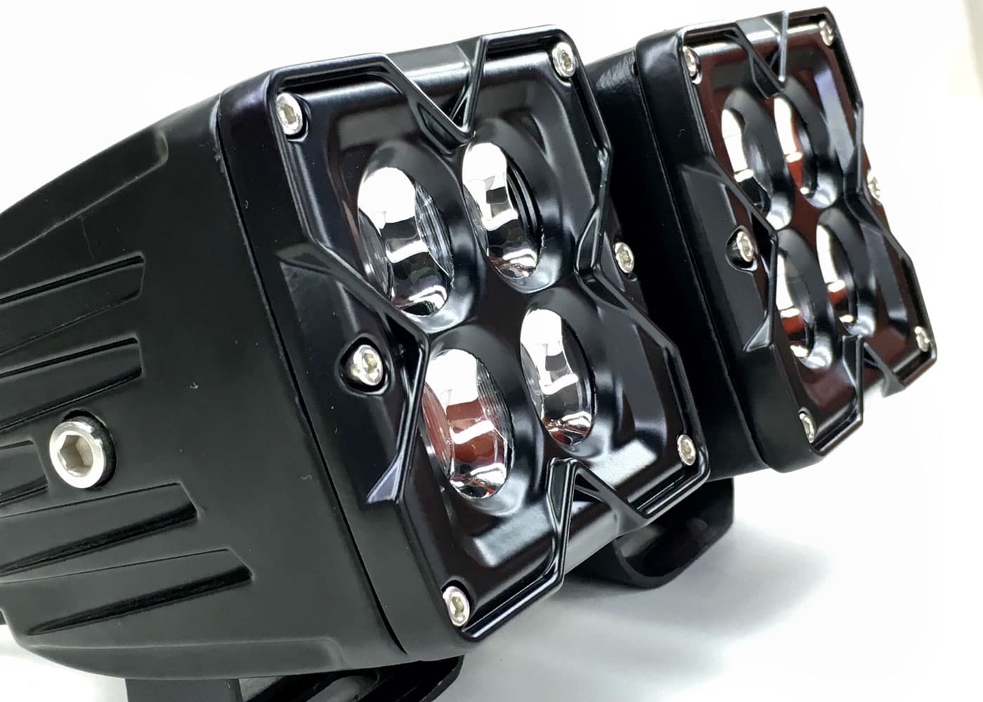 Quake LED - QSE531 - 3 Inch Work Light 20 Watt Spot RGB Accent Seismic Series Quad-Lock/Interlock product image