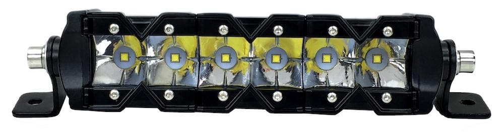 Quake LED - QUM684 - 9 Inch Monolith Slim 30w Flush Mount (Winch Hole Light) product image