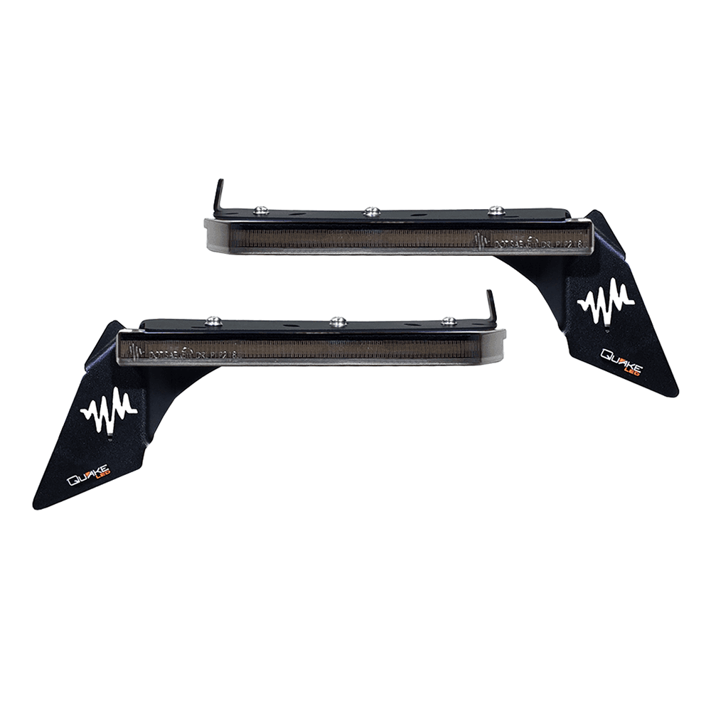 Quake LED Slim Smoked DRL Fender Chop Kit - JT Rubicon and Mojave / JL Rubicon product image