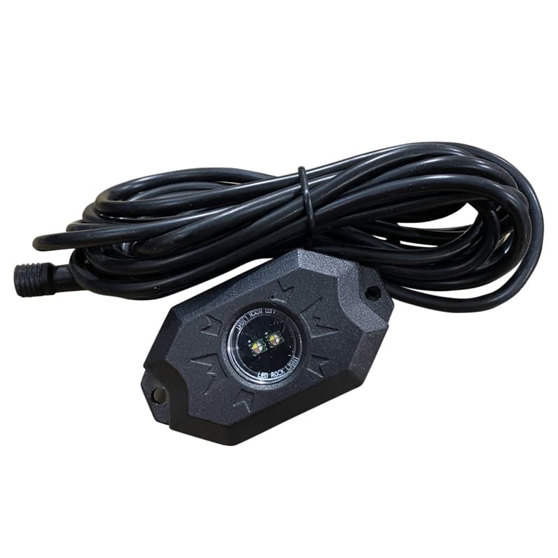 Race Sport New 8-Pod Rgb+w Hi-Power Rock Light Complete Kit With Bluetooth App Controls in Retail Box