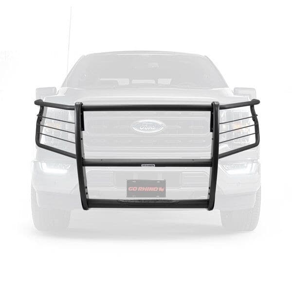 Go Rhino 3298MT - 3100 Series StepGuard with Brush Guards - Textured Black product image