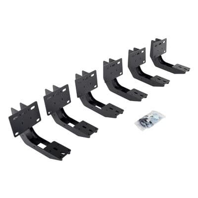 Go Rhino go Rhino - 6343065 - Rb10/Rb20 Running Boards - Mounting Brackets Only - Textured Black