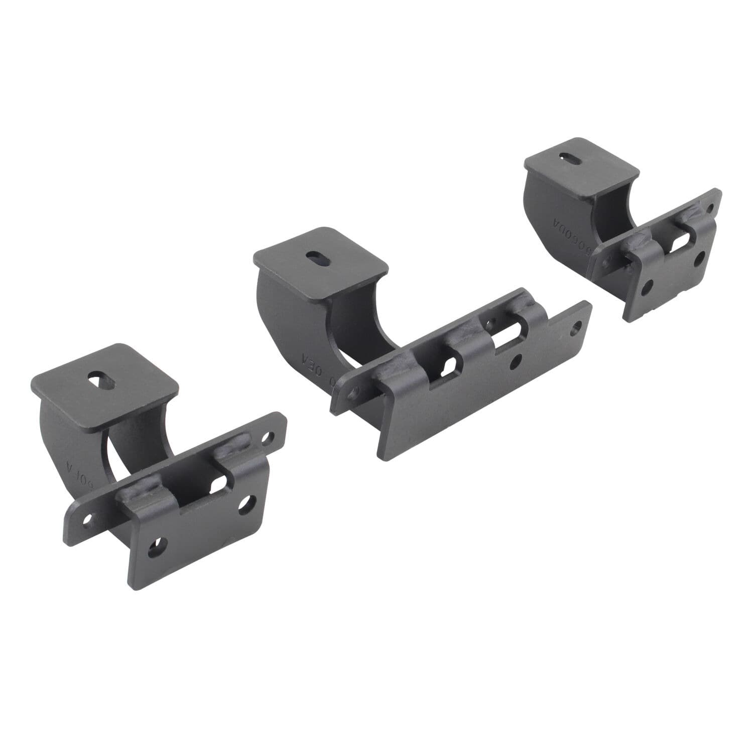 Go Rhino D64506BTK - Dominator Xtreme D1,,D2, D6, DSS, DT Side Steps - Mounting Brackets Only - Textured Black product image
