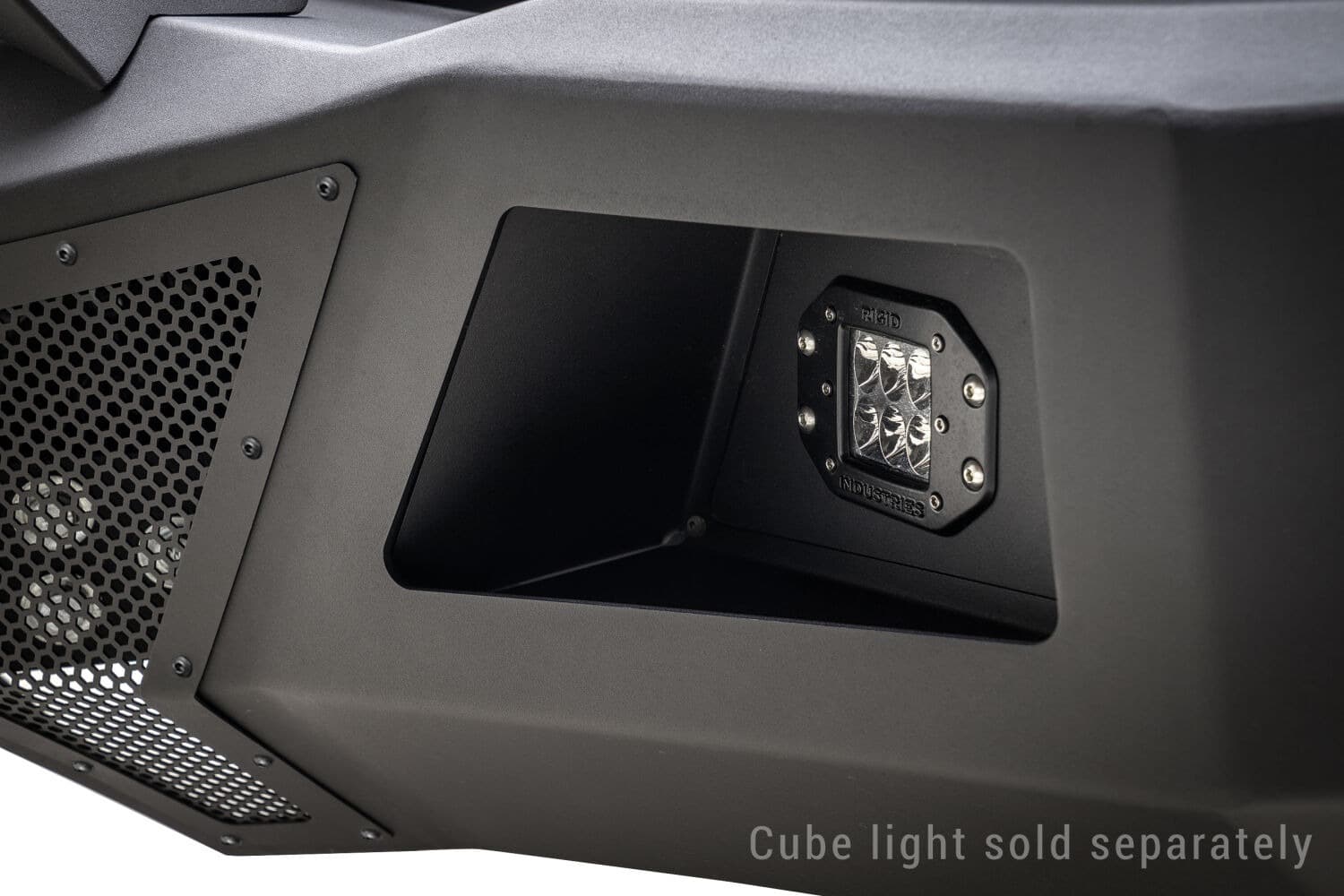 Go Rhino 241731T - BR5/BR10 Front Light Plates (3x3 Flush Mount) - Textured Black product image
