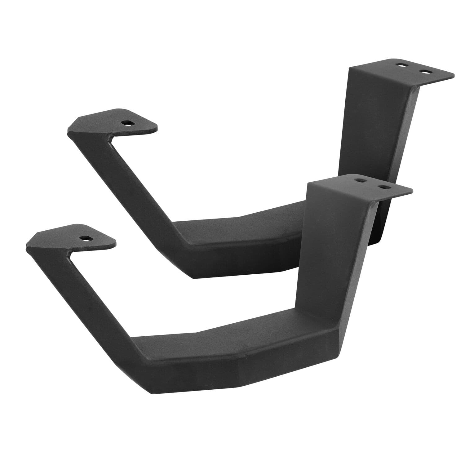Go Rhino - 6303688020PC - RB10 Running Boards With Mounting Brackets & 2 Pairs of Drop Steps Kit - Textured Black product image