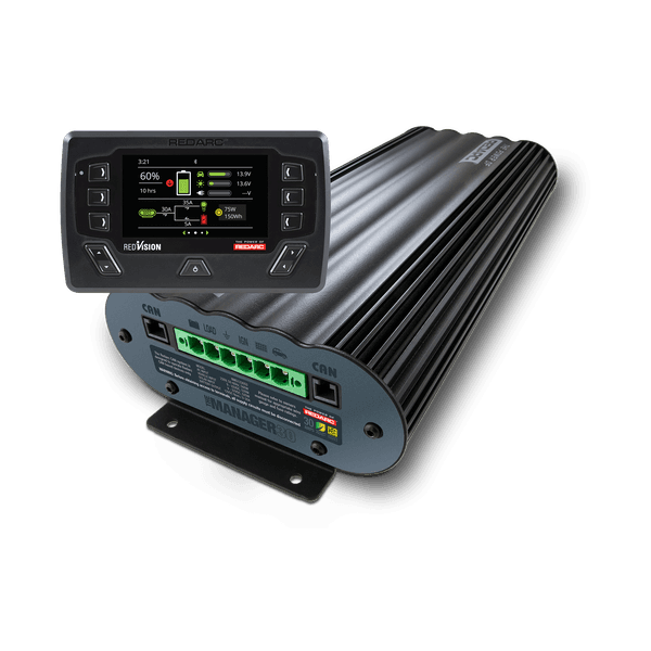 REDARC Manager30 Battery Management System w/ Color Display Screen product image
