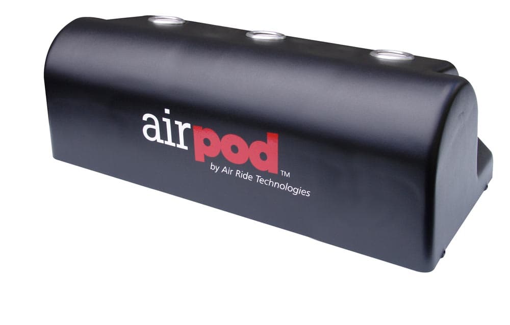 Ridetech Airpod Cover For 5 Gallon Tank W/ Ridepro E2 E3 X And E5Formed Plastic Cover Assembly For 5 Gallon Airpod W/ Ridepro valves Ridetech