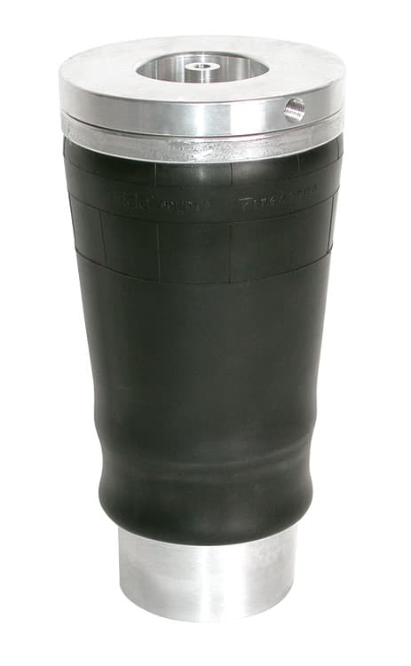 Ridetech Ridetech 9100 Tapered Rolling Sleeve Air Spring 6.5 Inch Diameter W/ 1/4 Inch NPT Port Length Is 5.25 Inch Minimum 10 -10.5 Inch Ride Height And 15 Inch Maximum Load Capacity Is 2000 LbsAt 100 Psi Ridetech