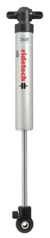 Ridetech Rear HQ Shock Absorber W/ 6.65 Inch Stroke W/ Narrow T-Bar/Eye Mounting 1 Rebound Adjustable Shock W/ 5/8 Inch I.D Bushing Sleeves 12.15 Inch X 18.8 Inch W/ A 15 -16 Inch Ride Height Ridetech