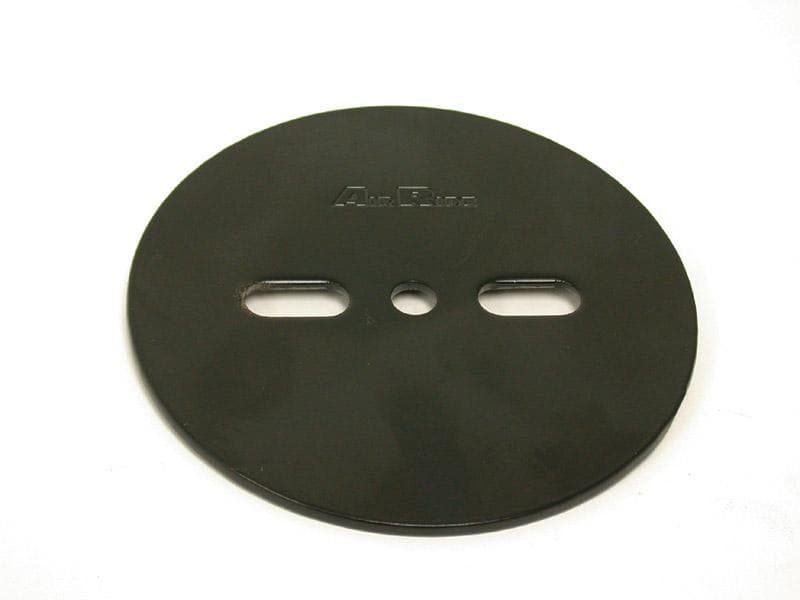 A079X No P-Coat Pattern Plate W/ Center Hole 1/8 Inch Mild Steel 5.5 Inch OD W/out Powder Coat Ridetech product image