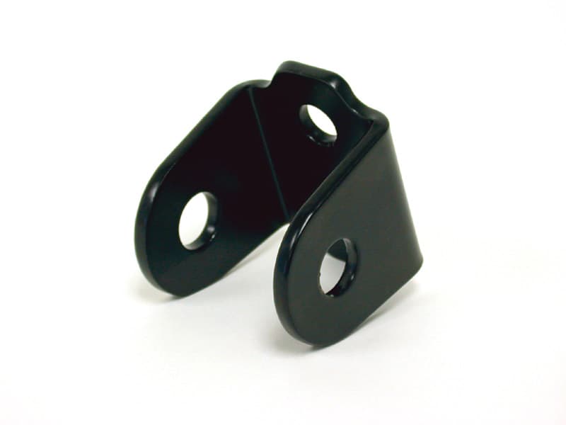 Ridetech 90000332 Bolt-On panhard bar frame bracket, powder coated black. product image