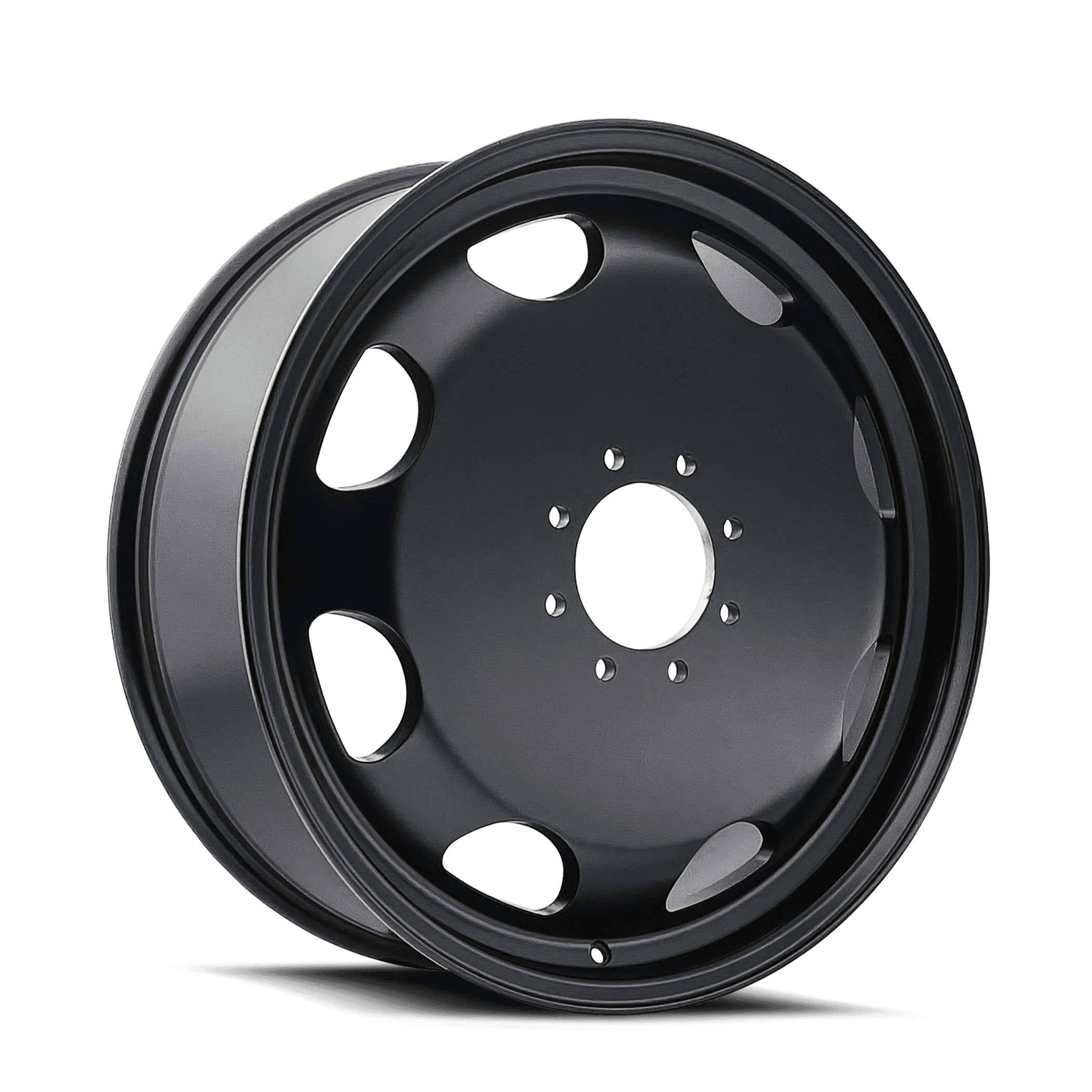 Cali Offroad Dually Wheels Summit Dually 9110D MB 24x8.25 Matte Black 8 On 200 Bolt Pattern 100 Offset Cali Offroad Wheels
