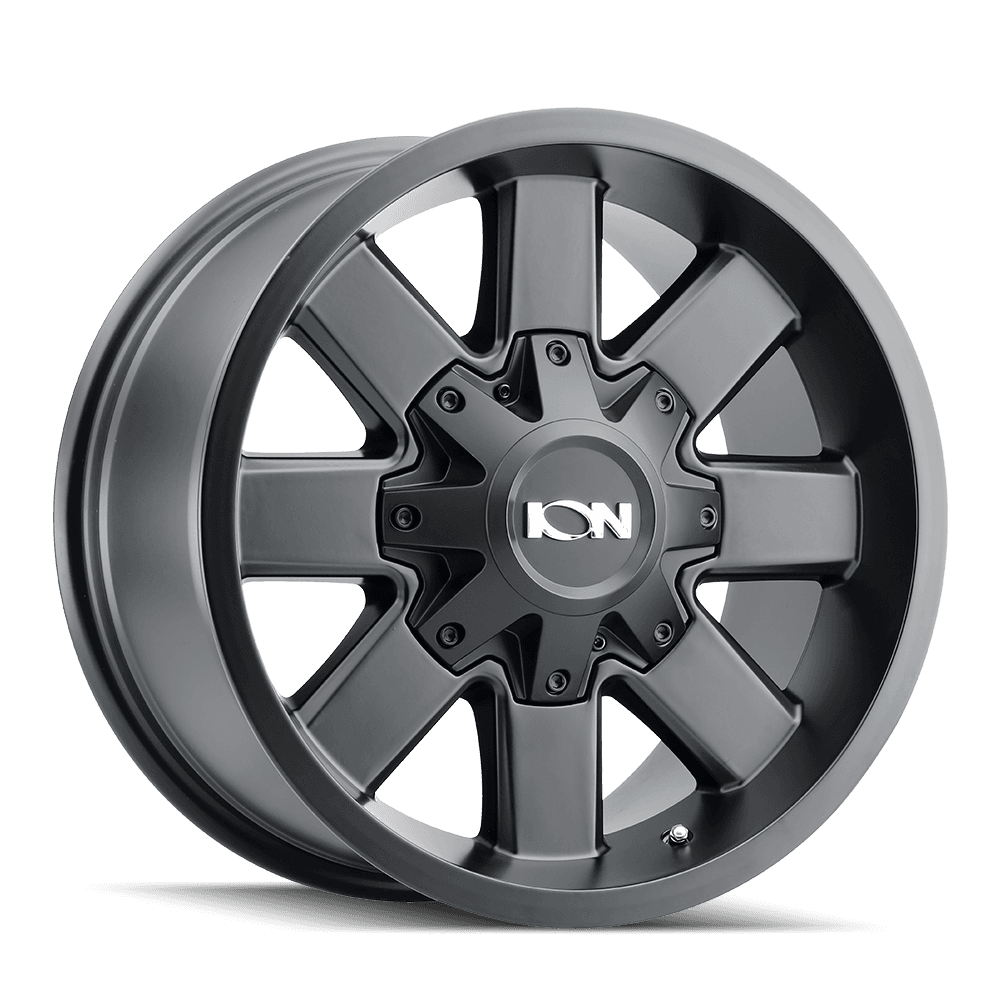 Ion Alloy Ion 141 141 Satin Black 17x9 8-170 18mm 125.2mm 141-7970b18