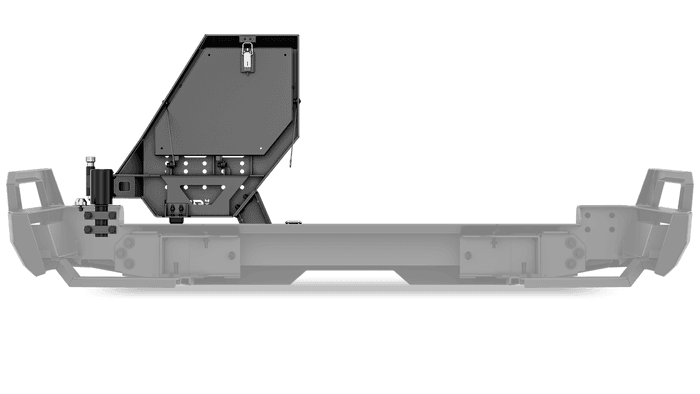 1024 Toyota 4runner Pro Series II Passenger Side Swingout Black product image