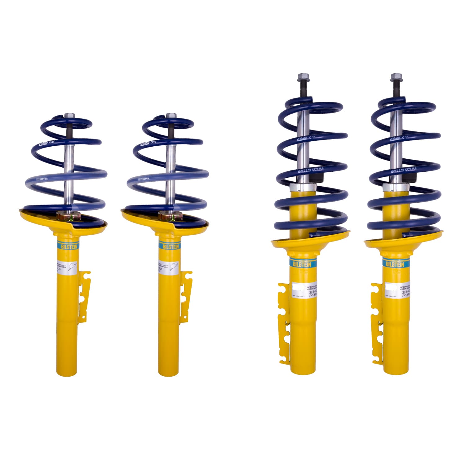 Bilstein Front and Rear Porsche Boxster 2004-1997 B12 (Pro-Kit) Suspension Kit