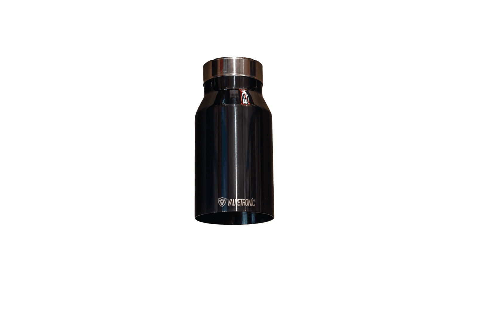 Universal Exhaust Tips 2.5 Inch T304 Stainless Steel Black Valvetronic Designs product image