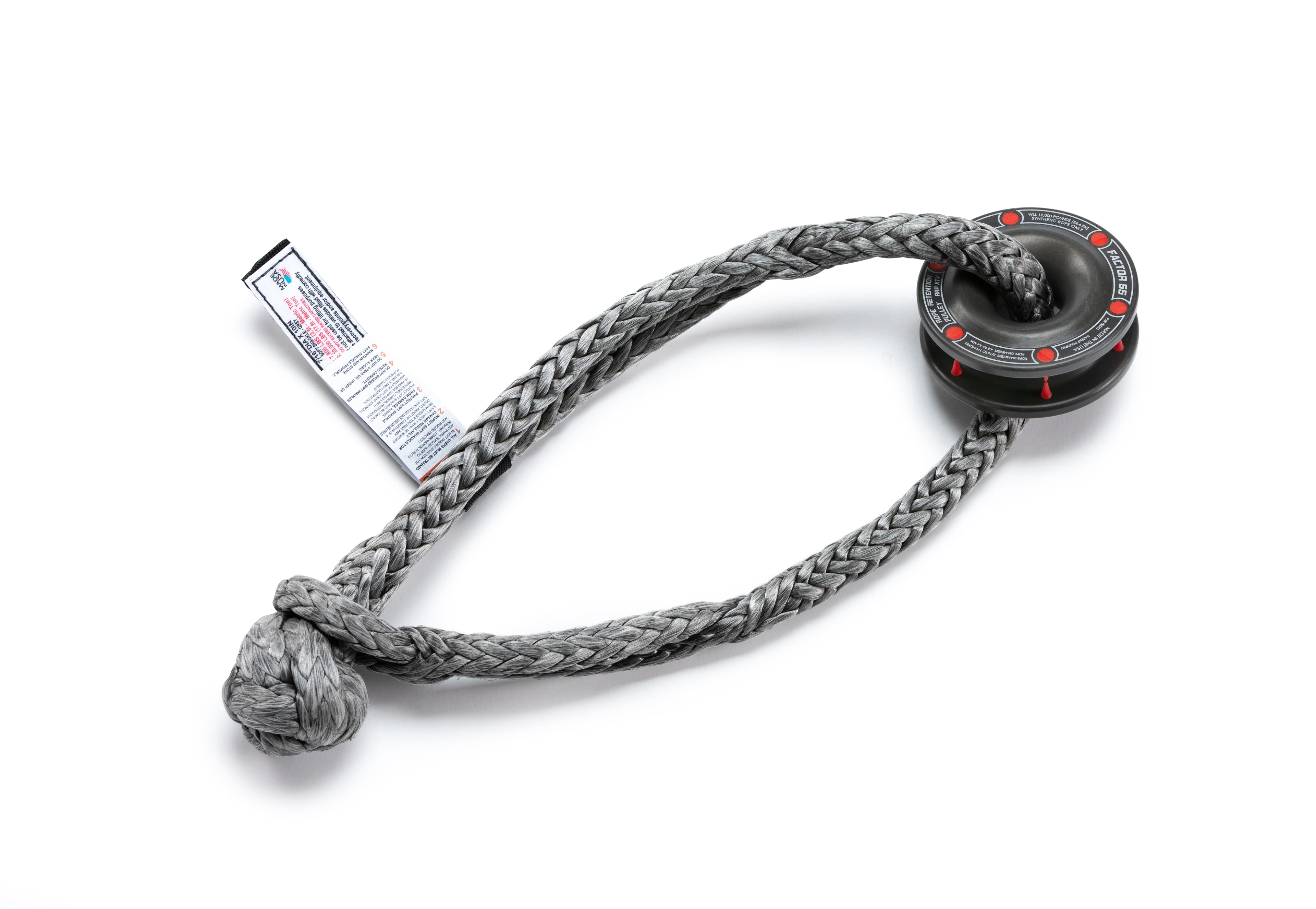Factor 55 00265 ROPE RETENTION PULLEY XTV (RRP XTV) + SOFT SHACKLE COMBO product image