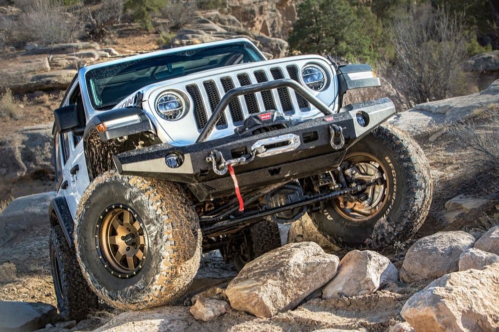 Warn Elite Series Full Width Front Bumper with Tube - JT/JL product image