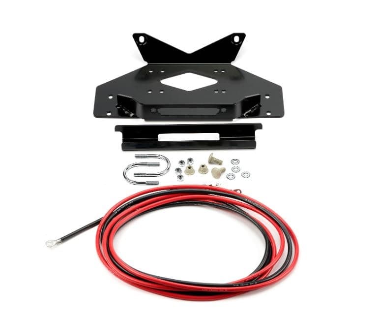 Warn WARN - Winch Mounting Kit for Kawasaki Mule PRO. For use with any WARN VRX winch.