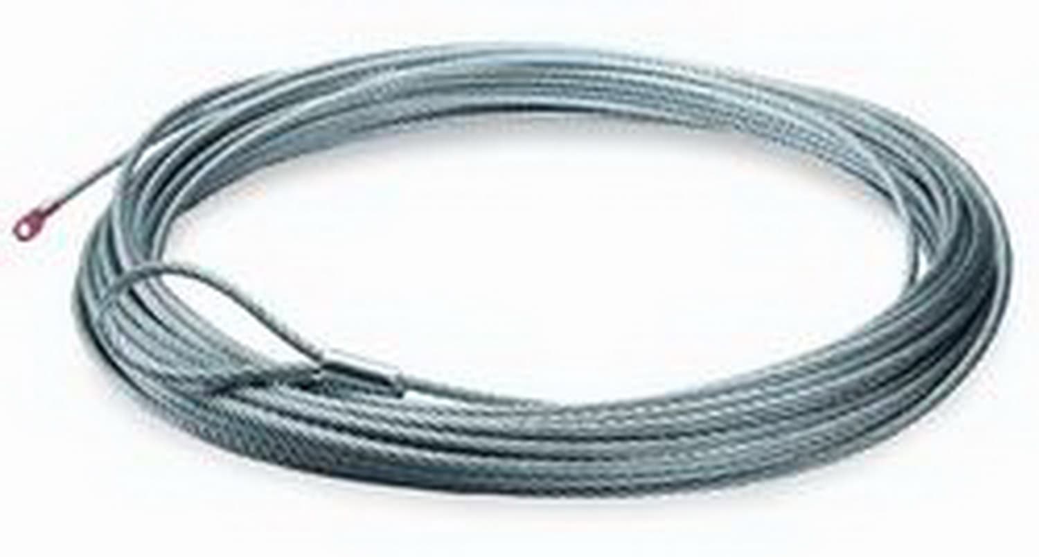 Warn Warn 78987 WIRE ROPE ASSEMBLY 7/32 Inch Diameter x 43 Foot Length