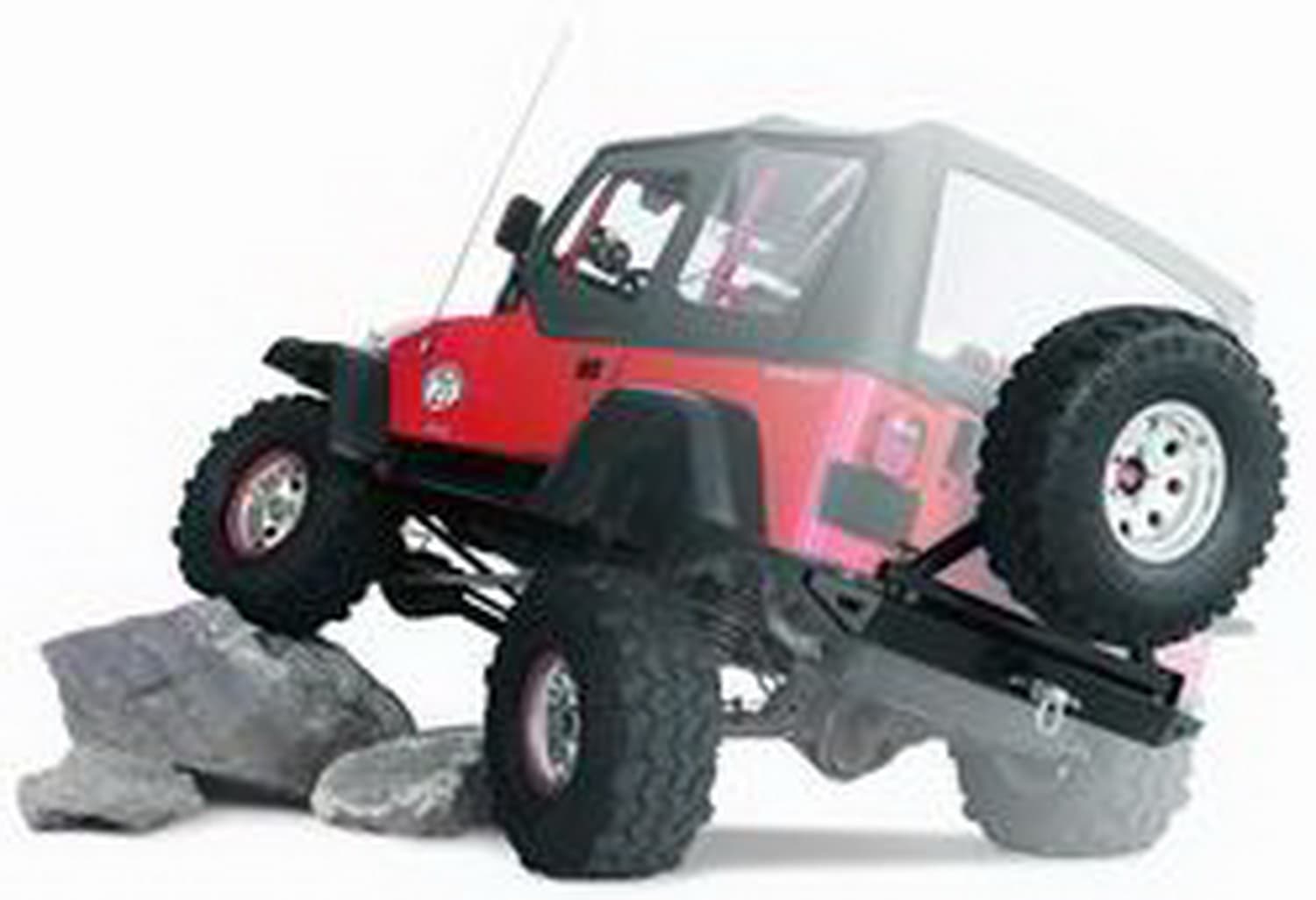 Warn Rear Bumper w/ Optional Tire Carrier - TJ product image