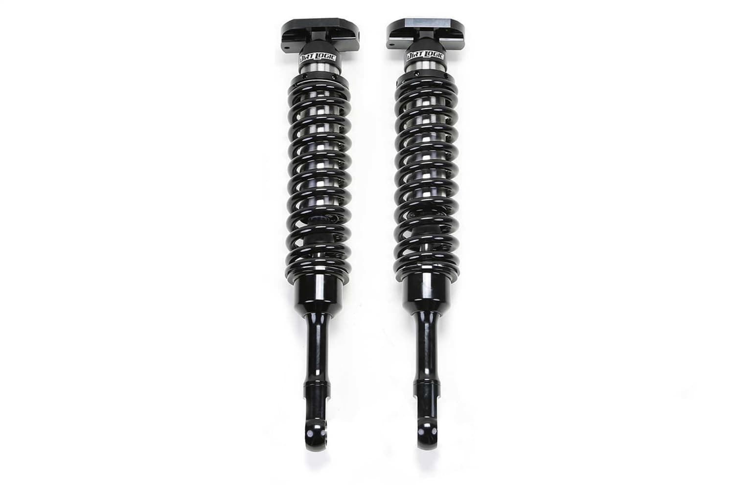 Fabtech Dirt Logic 2.5 Stainless Steel Coilover Shock Absorber; Front; For 6 in. Lift; For PN[K7035DL/K7025DL/K7020DL/K7007DL/K7060DL/K7067DL];