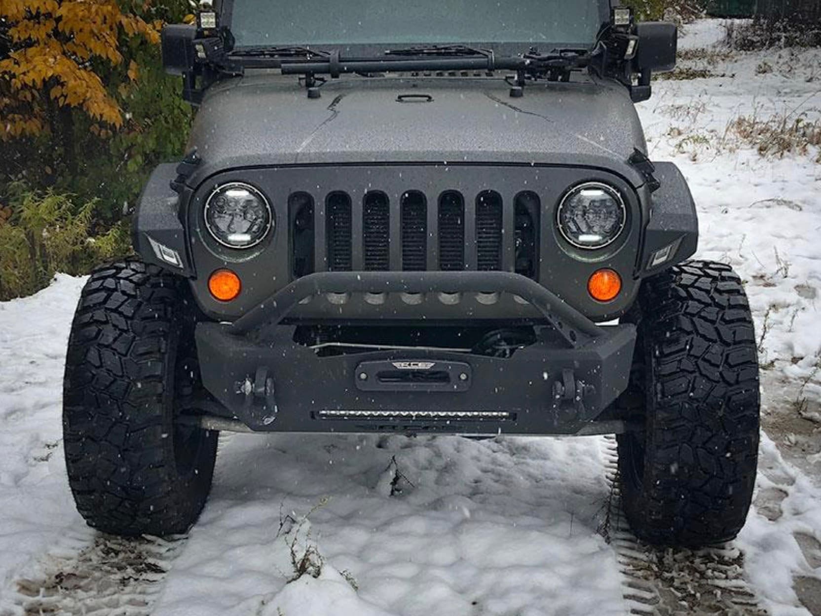 Steinjäger Fenders Wrangler JK 2007-2018 Full Set, Narrow Texturized Black With Light Provisions product image