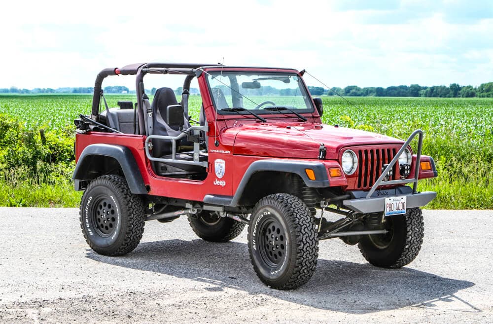 Steinjäger Doors Wrangler TJ 1997-2006 Trail, Tubular Style Bare Metal product image
