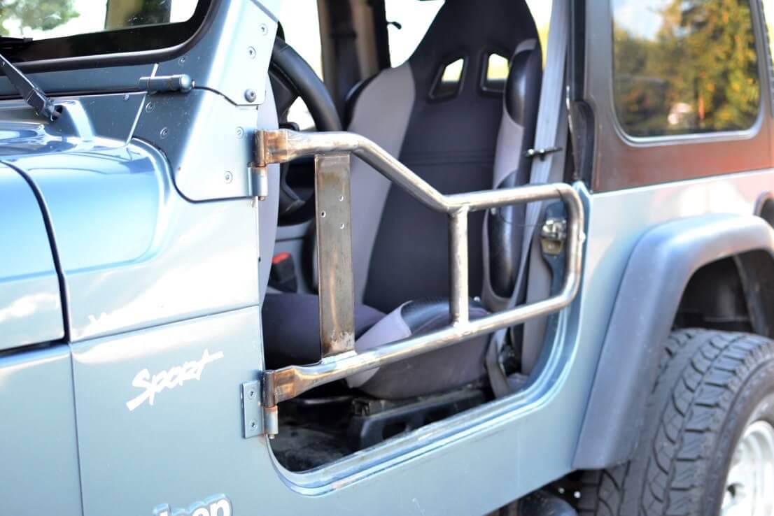 Steinjager Steinjäger Doors Wrangler TJ 1997-2006 Trail, Tubular Style Bare Metal