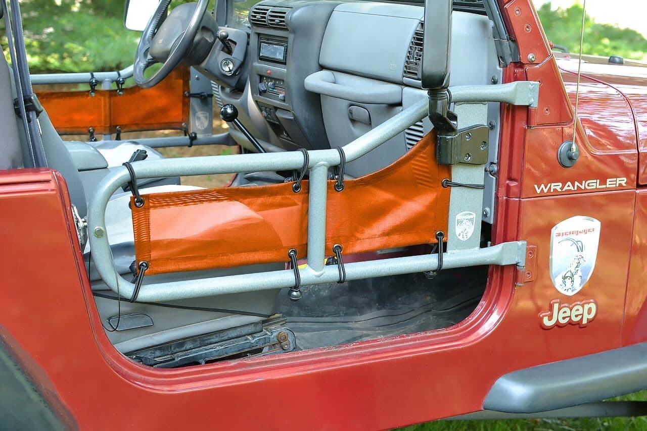 Steinjäger Doors Wrangler TJ 1997-2006 Inserts Orange product image