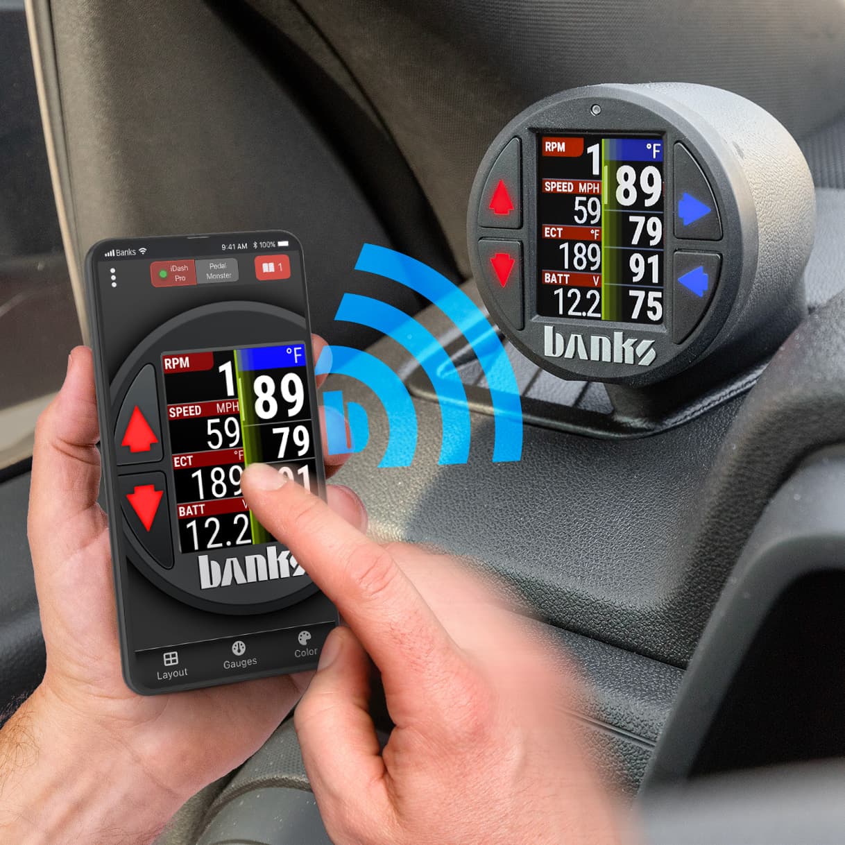 Banks iDash Pro Standalone OBDII CAN Bus Vehicles Stand-Alone Banks Power product image
